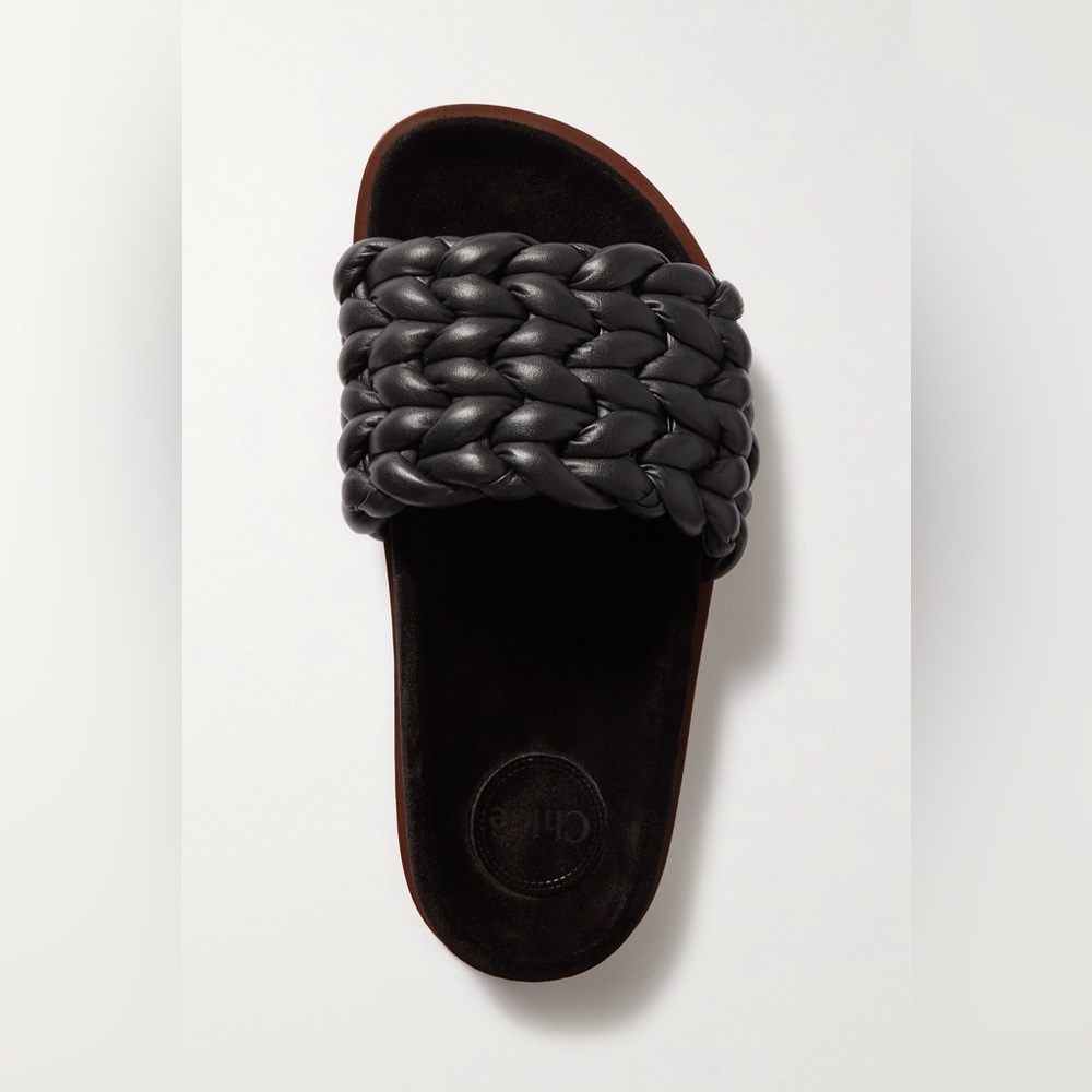 Chloé Kacey woven leather slides 36 $850 - Picture 3 of 9